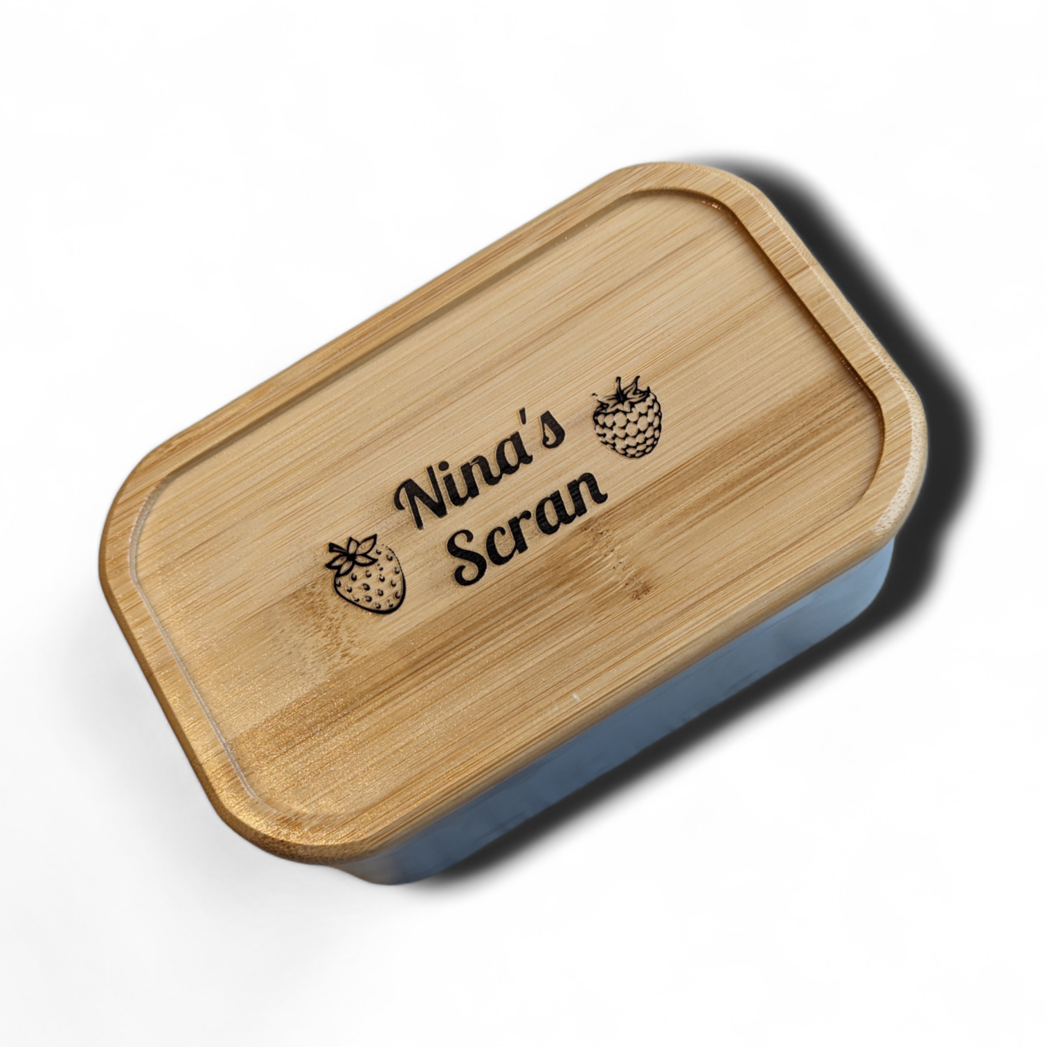 Personalised Lunch Box Customised Sustainable Bamboo Lunchbox