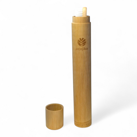 Bamboo Toothbrush Holder | Adult Bamboo Toothbrush Case