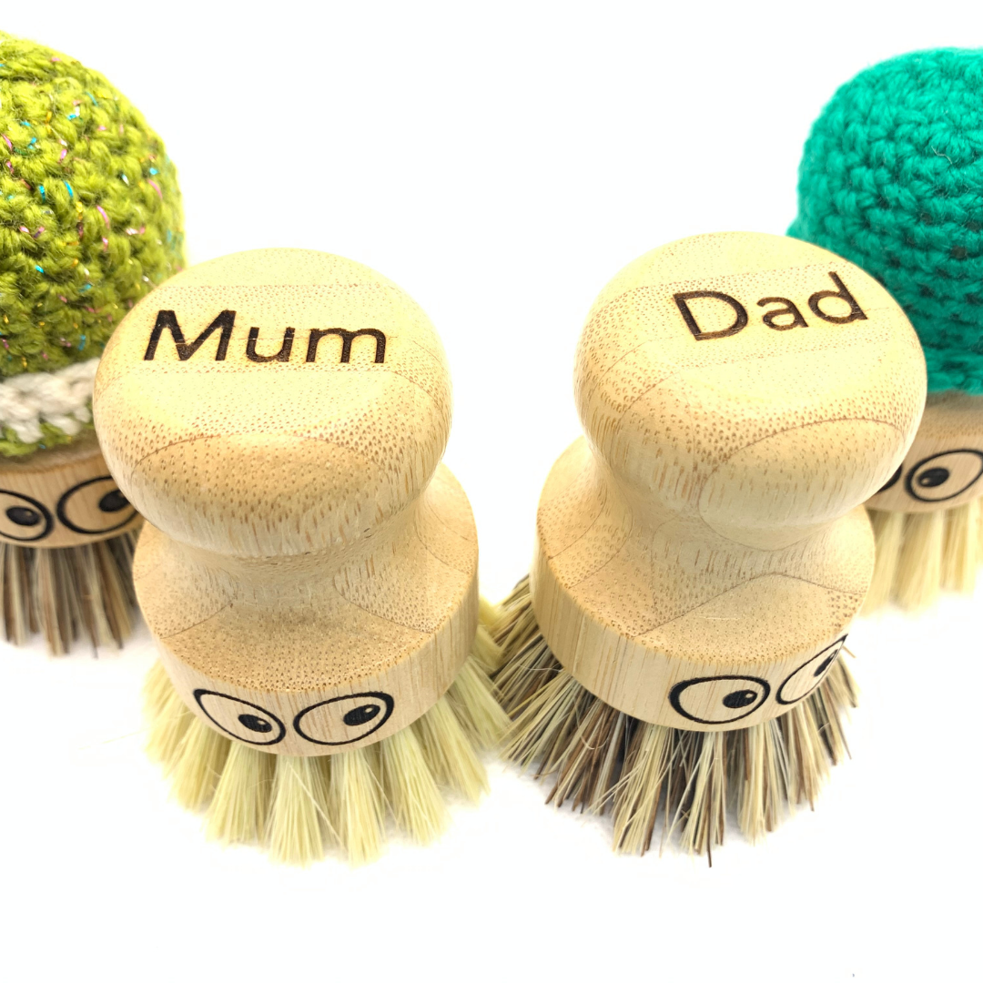 mum and dad pot scrubber