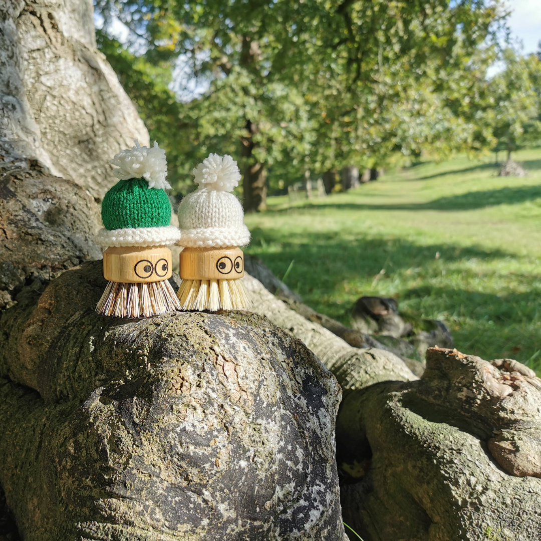 personalised eco pot scrubber for eco kitchen