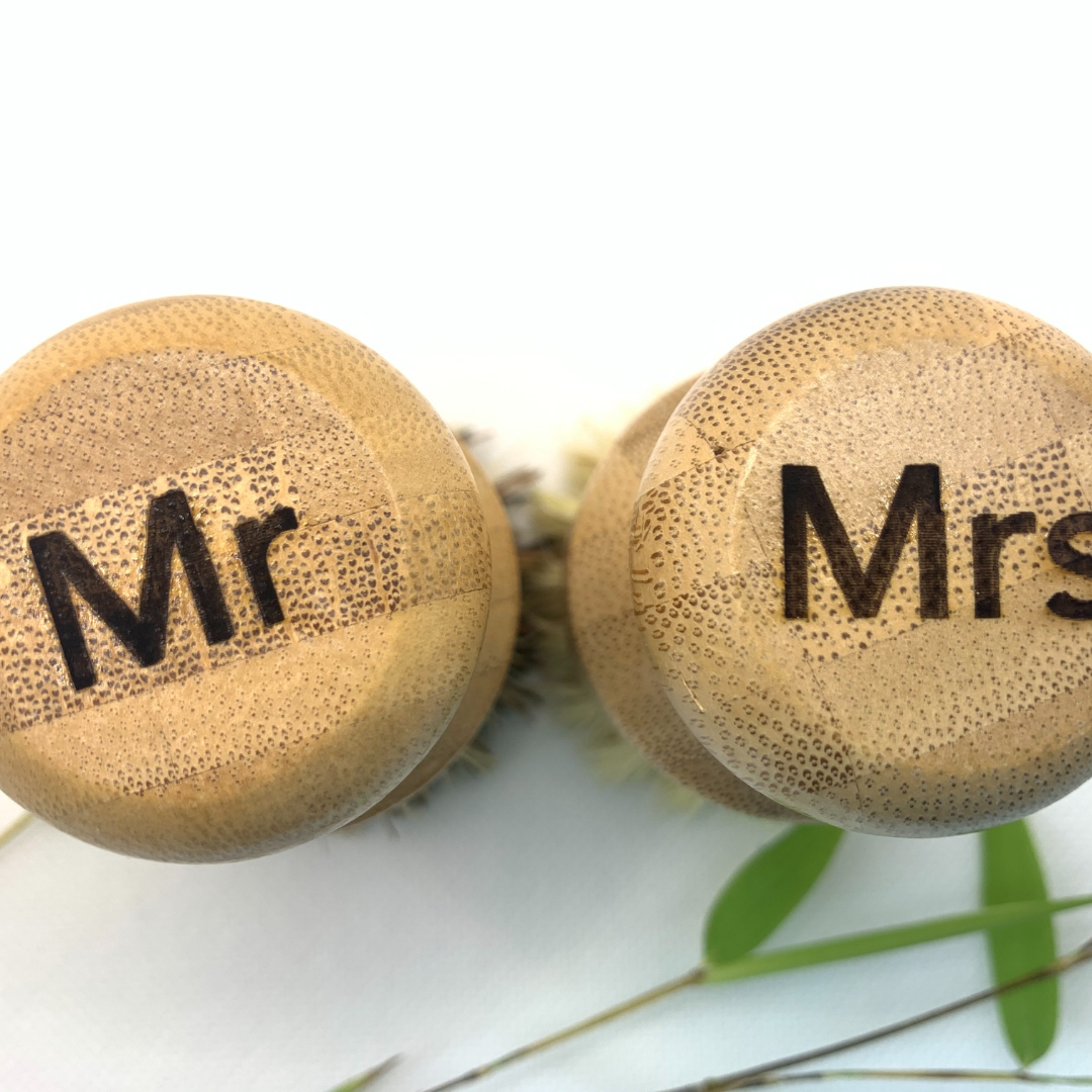 personalised wood bamboo eco ecojiko brush scrubber