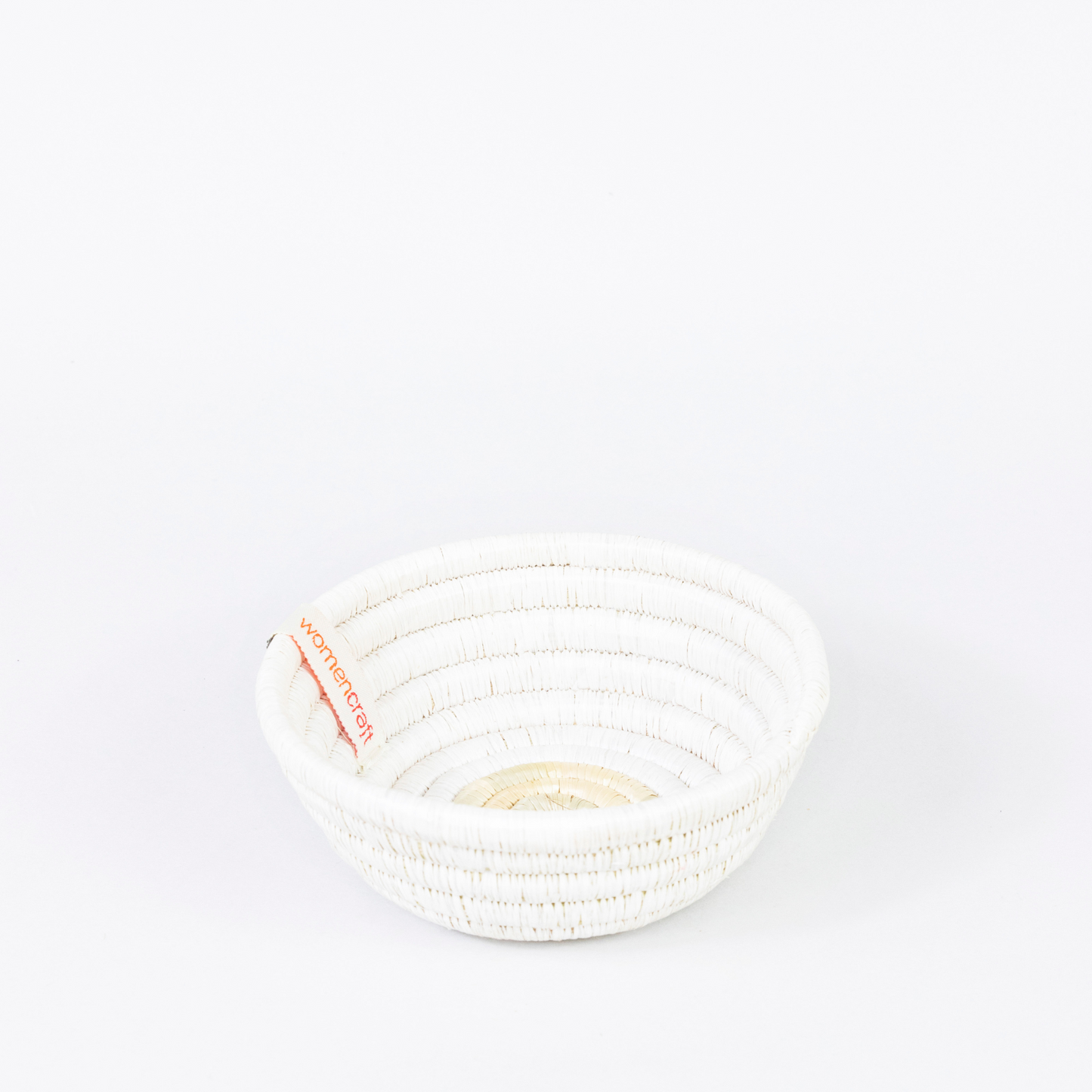 white Fair Trade Grass eco bowl