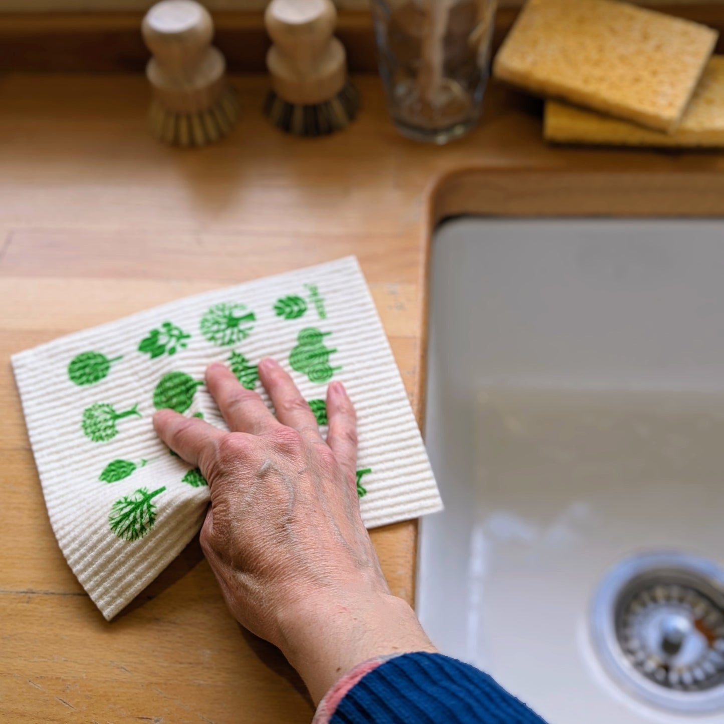 Swedish Compostable Plastic Free Dish Cloth