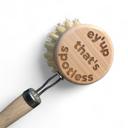 Personalised Bamboo Dish Brush