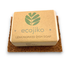 Load image into Gallery viewer, Lemongrass Dish Soap &amp; Coconut Coir Soap Rest
