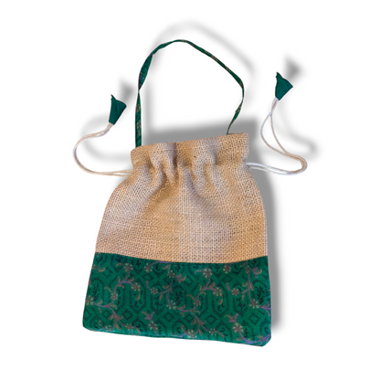 Recycled Sari Gift Bag