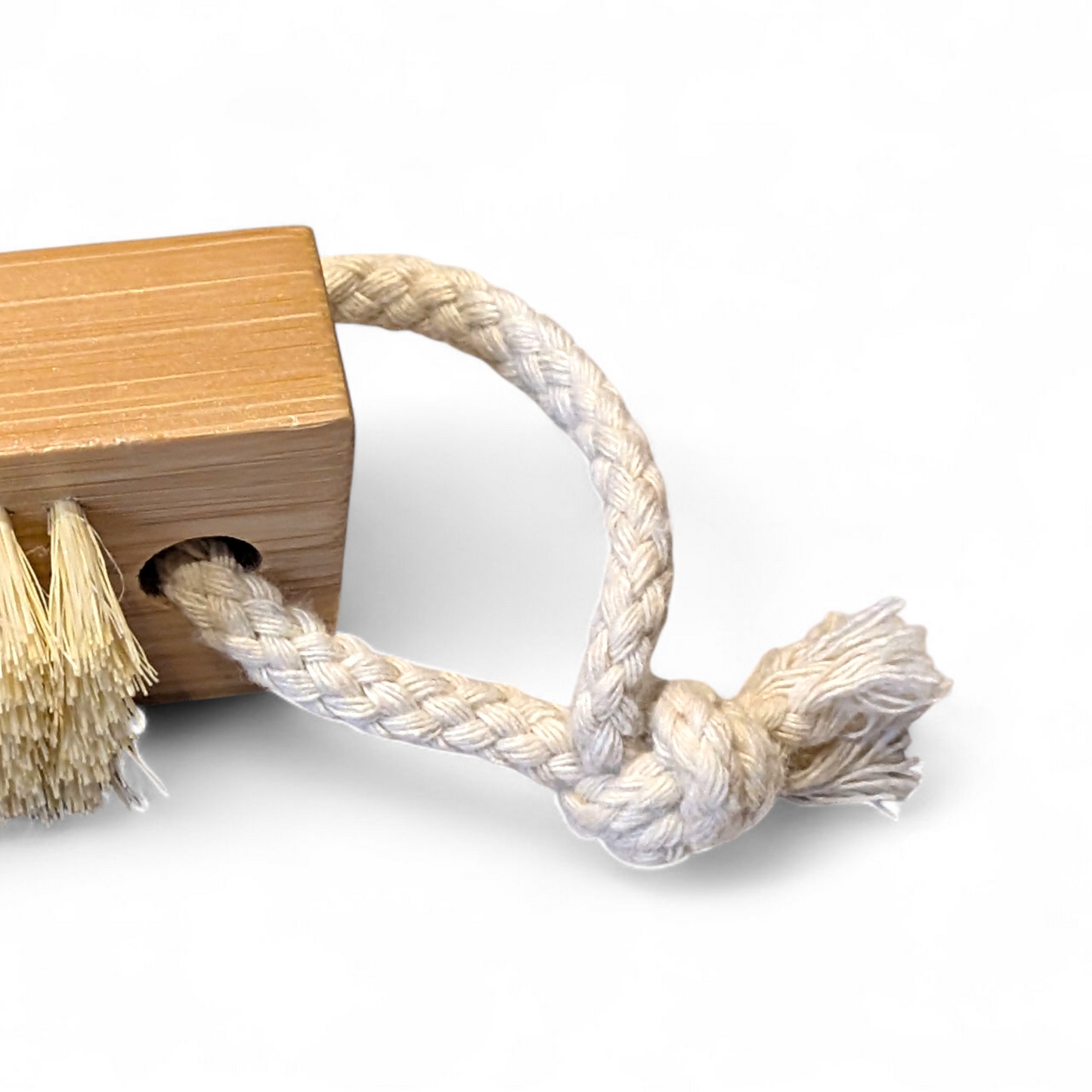 Natural Wooden Nail Brush | Sustainable Bamboo Nail Brush with Natural Bristles