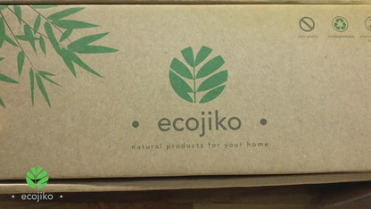 ecojiko bamboo dish brush and cleaning gift set